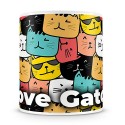 Caneca - Love Gatos